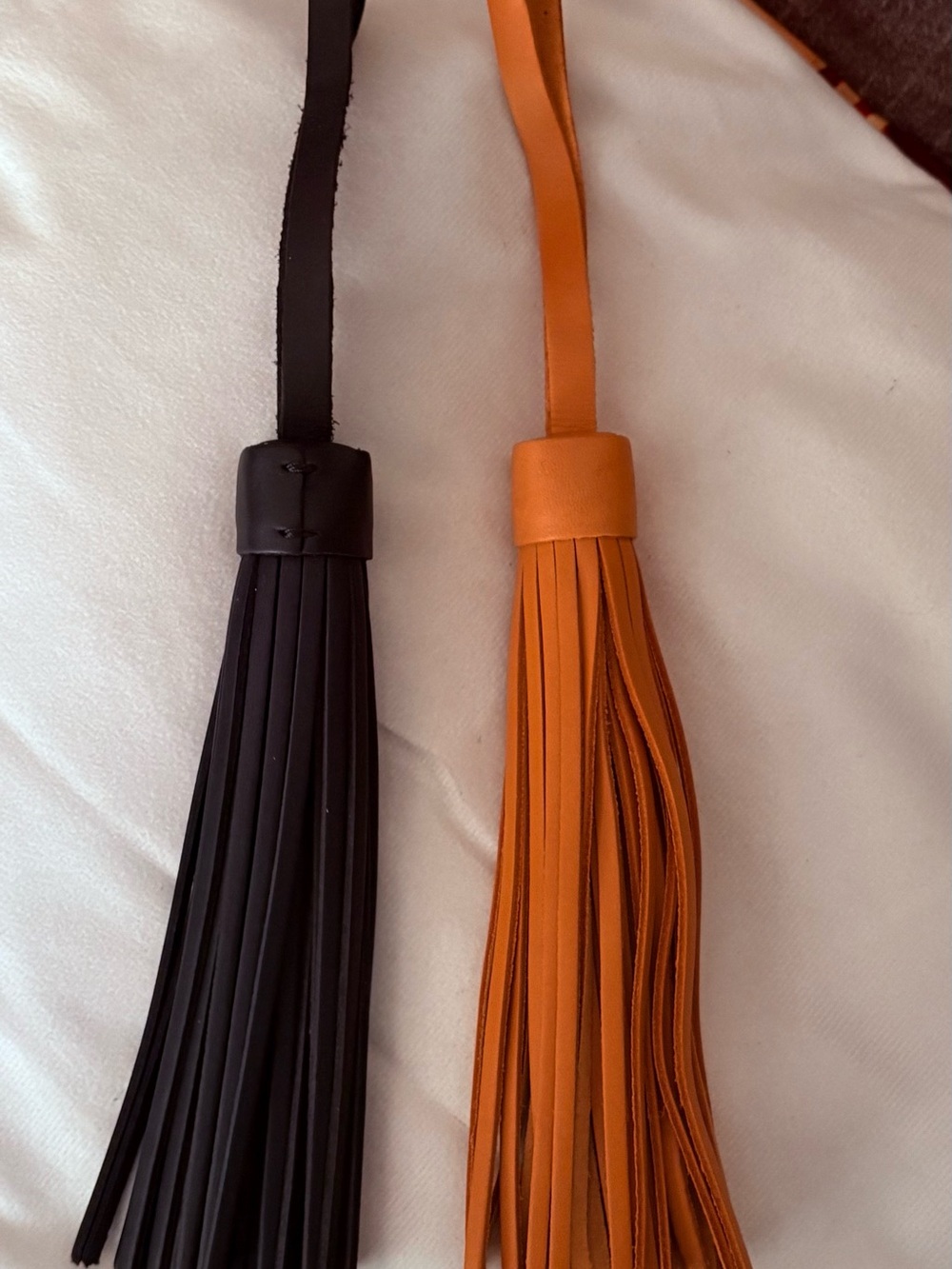 PLG Leather Jumbo Tassel Bag Charms (2)